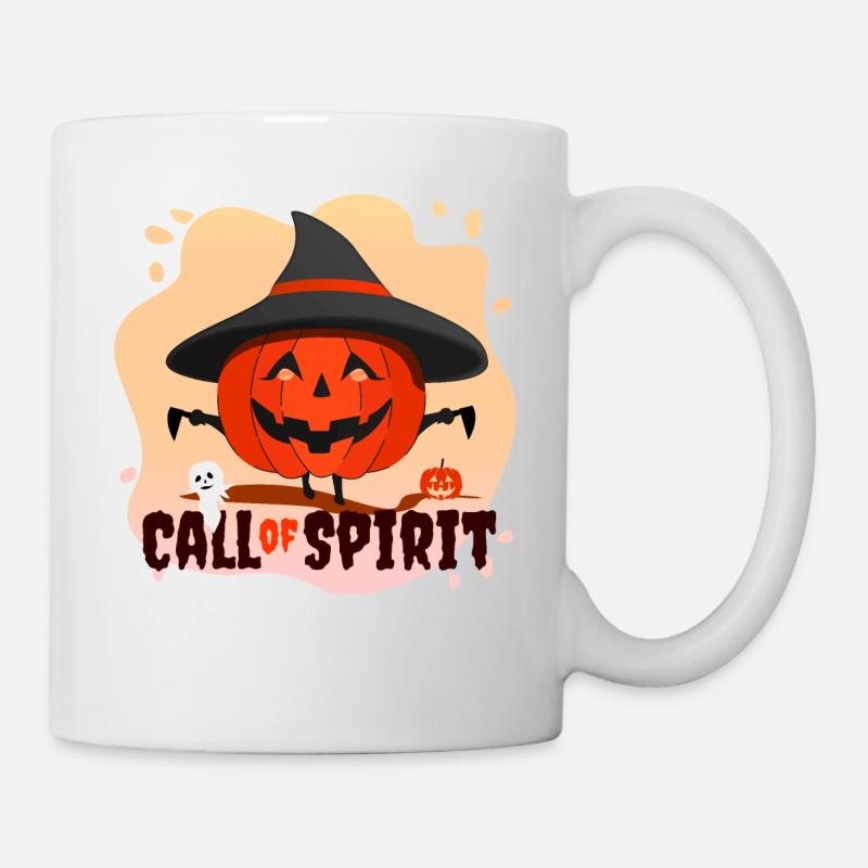 Halloween appel de l'âme - Mug blanc - blanc