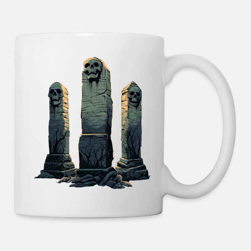 Tombstones - Mug - white