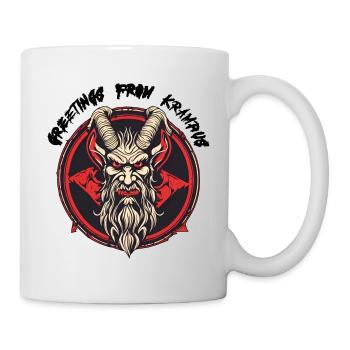 Krampus / Tradition / Culture / d’hiver - Mug blanc - blanc - Droite
