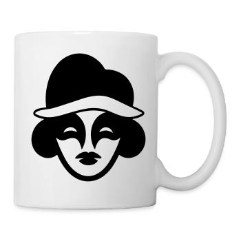 Clown - Tasse - Weiß - Rechts