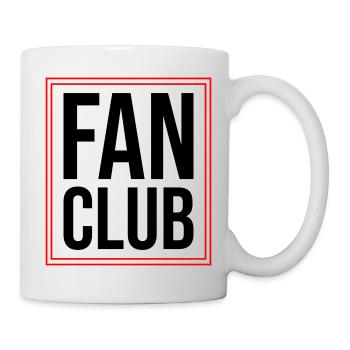 Fan Club - Tasse - Weiß - Rechts