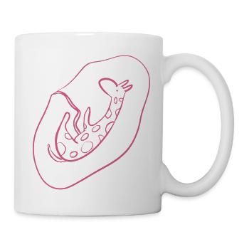 Giraffe HavingAGiraffePicture - Mug - white - Right