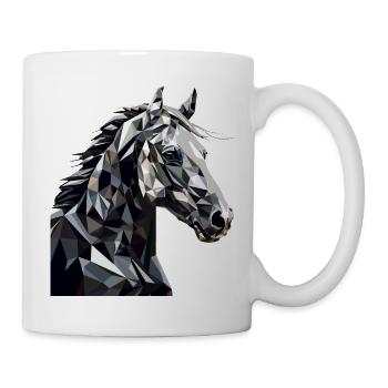 Horse Village Kids & Rider Equestrian Fans Gift - Mug - white - Right