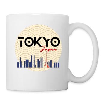 Tokyo city - Mug - white - Right