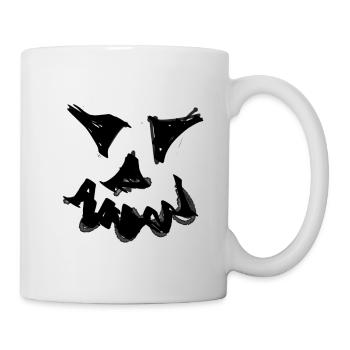 Gesicht,comic,halloween, Monster - Tasse - Weiß - Rechts