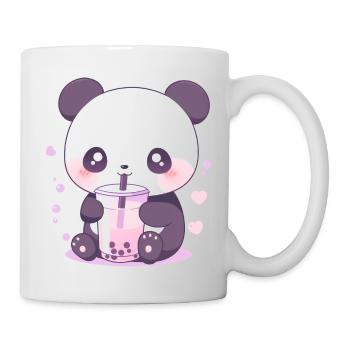 Kawaii Panda Bubble Tea Boba Tea - Mug - white - Right