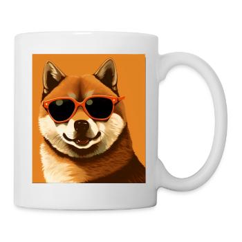 Akita Inu Cool - Akita Inu Dog - Mug - white - Right