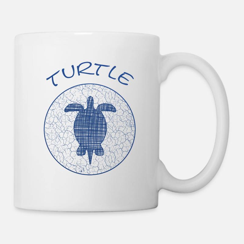 Turtle Schildkröte - Tasse - Weiß