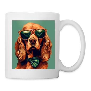 Cocker Spaniel Cool - Cocker Spaniel Chien - Mug blanc - blanc - Droite