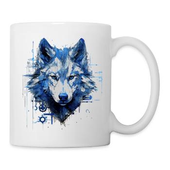 Wolf T-Shirt Wolves Wolf Pack Animal Lover - Mug - white - Right