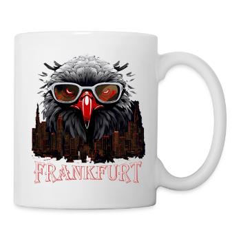 Frankfurt T-shirt Frankfurter Hessen FFM Adler - Mug blanc - blanc - Droite