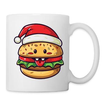 Burgers de Noël - Mug blanc - blanc - Droite