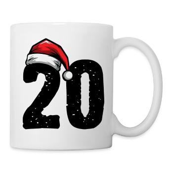 20 Numéro Noël - Mug blanc - blanc - Droite
