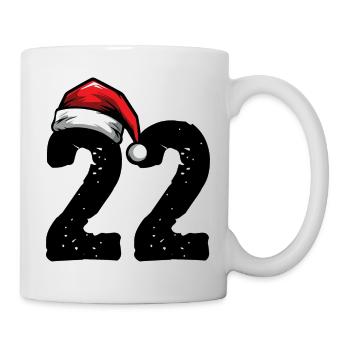 22 Number Christmas - Mug - white - Right
