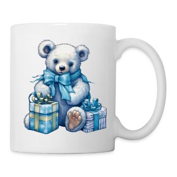 blue teddy 5 - Tasse - Weiß - Rechts