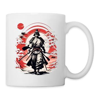 Samurai Warrior - Japan - Demon - Mug - white - Right