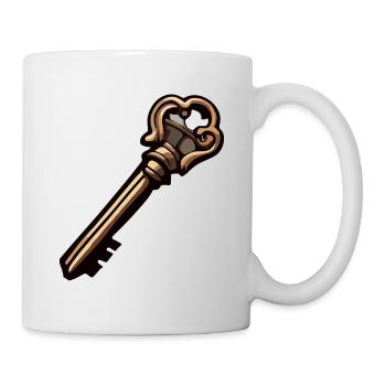 Key / Lock / Locked / Security - Mug - white - Right
