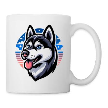 Chien - Mug blanc - blanc - Droite