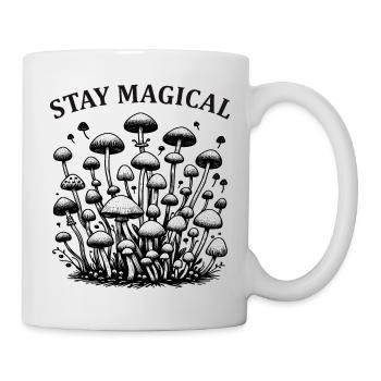 Bleib magisch - Tasse - Weiß - Rechts