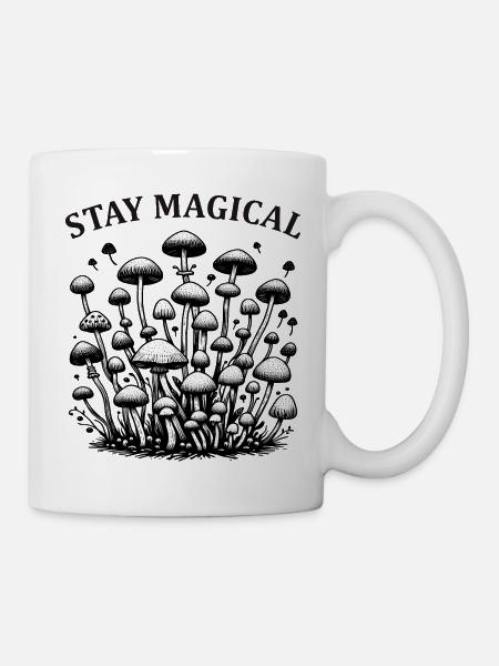 Bleib magisch - Tasse - Weiß