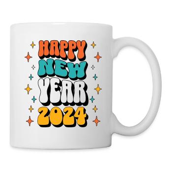 Happy New Year 2024 New Year's Eve New Year Party Celebration - Mug - white - Right
