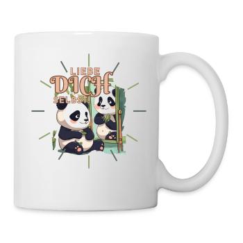 Spiegel der Selbstliebe - Tasse - Weiß - Rechts