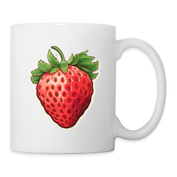 Strawberry Single Fruit - Mug - white - Right