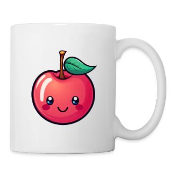 Cerise Anime Enfantin - Mug blanc - blanc - Droite