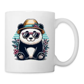 Cool Retro Panda - Mug - white - Right