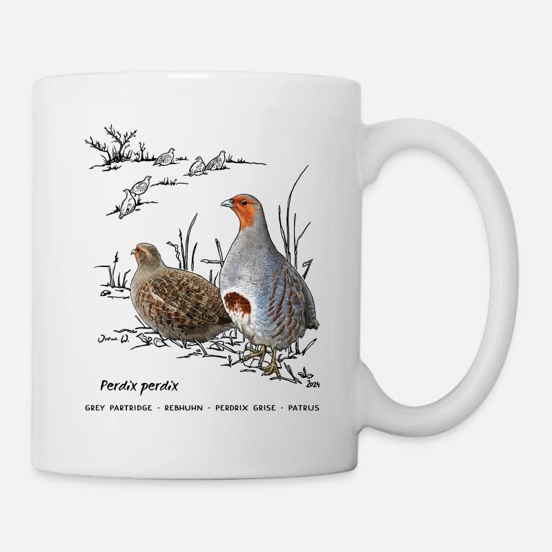 Perdrix - Mug blanc - blanc