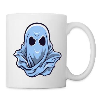 Logo fantôme - Mug blanc - blanc - Droite