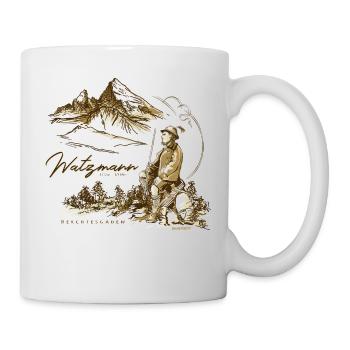Watzmann Mountaineers Hiking Bavaria Alps - Mug - white - Right