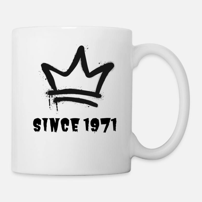 Crown - Since 1971 - Mug - white