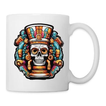 Mayan / High Culture / Peru / Mayan Calendar / Motif - Mug - white - Right