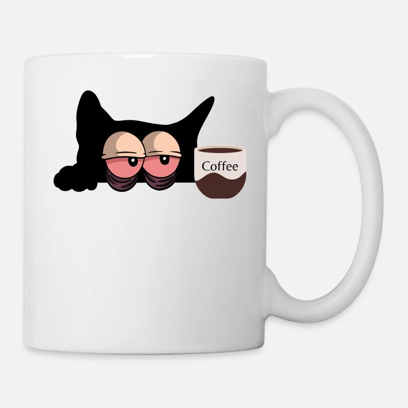 Coffee Cat - Mug - white