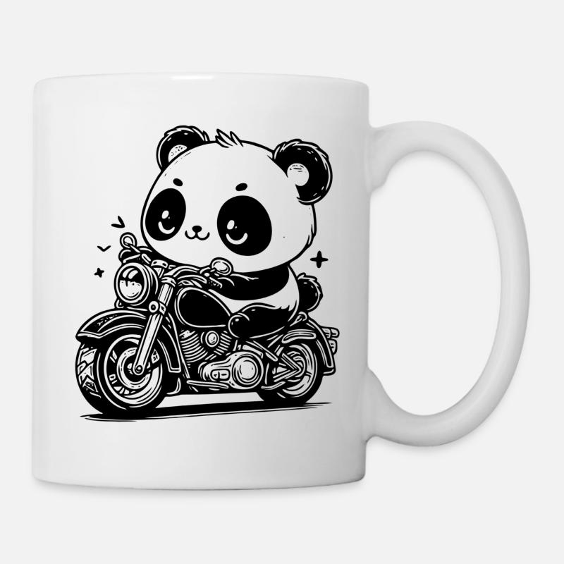 Panda Kawaii Moto - Mug - white