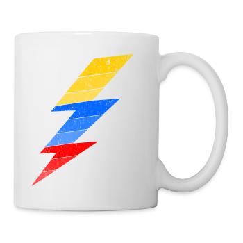 Eclair NASCAR Racing Courses Américaines - Tasse - Weiß - Rechts