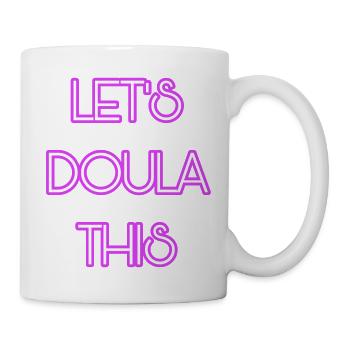 Wear für Doulas - Tasse - Weiß - Rechts