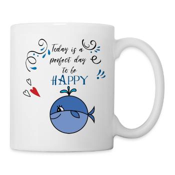 Dream Happy Dolphin - Mug - white - Right