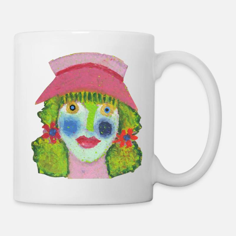 Frau Liselotte - Tasse - Weiß