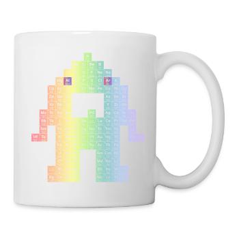 Tableau périodique - Mug blanc - blanc - Droite