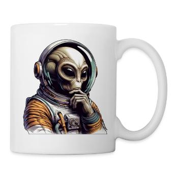 Alien Cosmonaut Space Adventure - Mug - white - Right