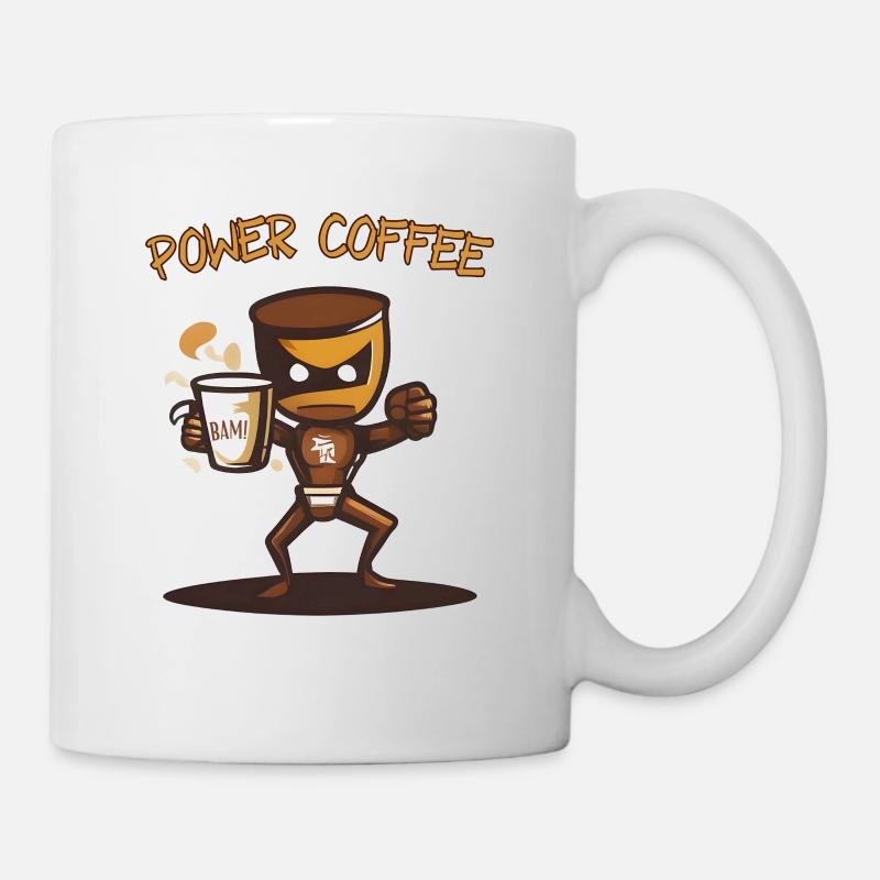 Power Coffee - Mug - white