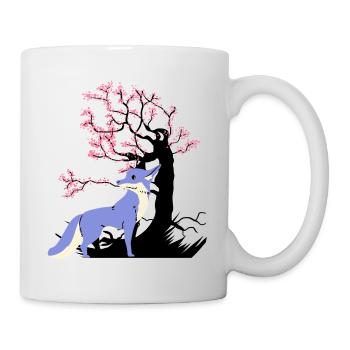 Renard Fantaisie Forêt Animal Conte De Fées Personnage Enfant - Mug blanc - blanc - Droite
