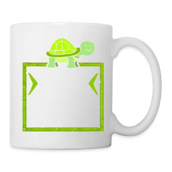 I Like Turtles Cute Tortoise Love Turtle Lover - Mug - white - Right