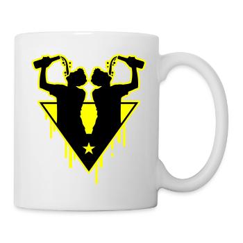 Bouteille de l’équipe Drinker - Mug blanc - blanc - Droite