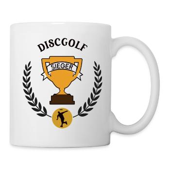 Discgolf Sieger Discgolfer Spieler Team Sieg - Tasse - Weiß - Rechts