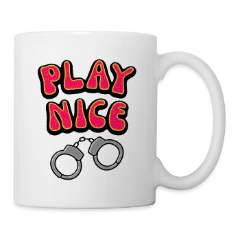 Play Nice - Mug - white - Right