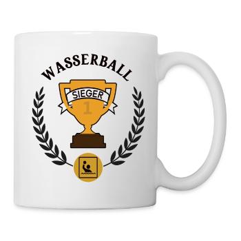 Wasserball Sieger Wasserballer Spieler Team Sieg - Tasse - Weiß - Rechts