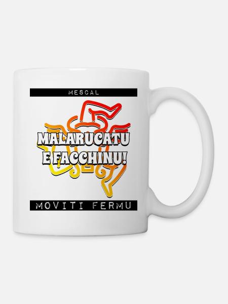 Moviti Fermu - Malarucatu and porter! - Mug - white